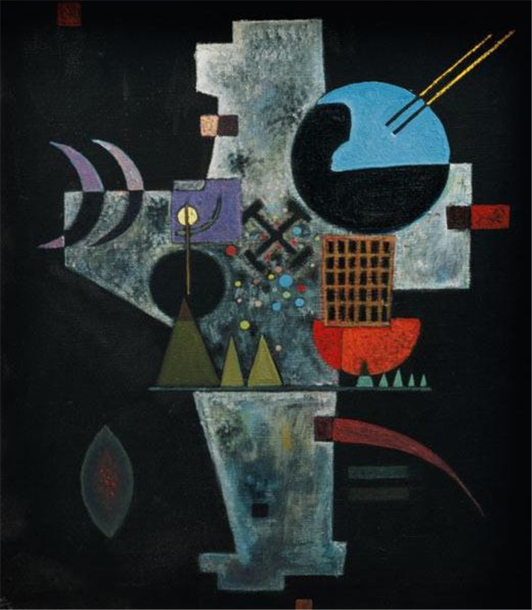 Cross 1926 Wassily Kandinsky Abstract Oil Painting